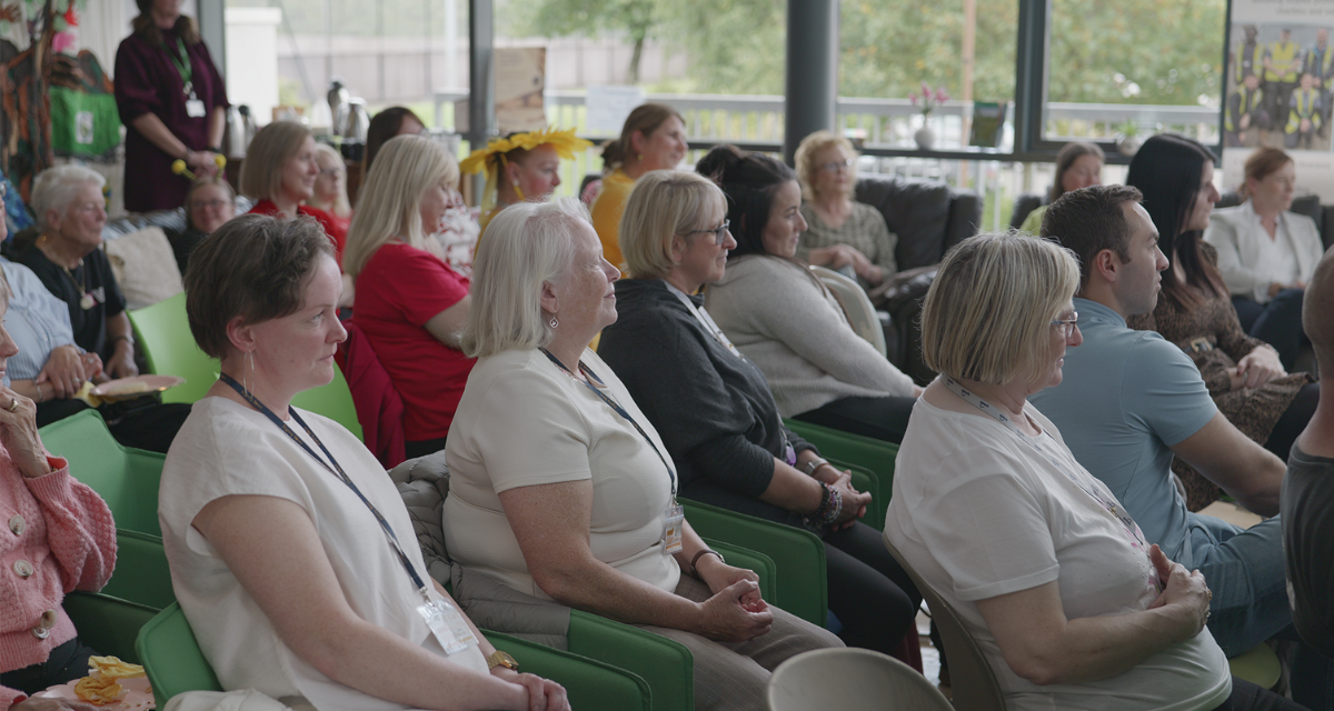 Audience at BeeKind Launch event