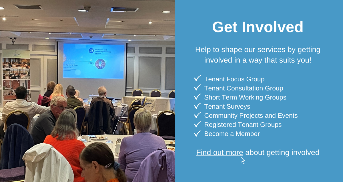 Get involved in a way that suits you