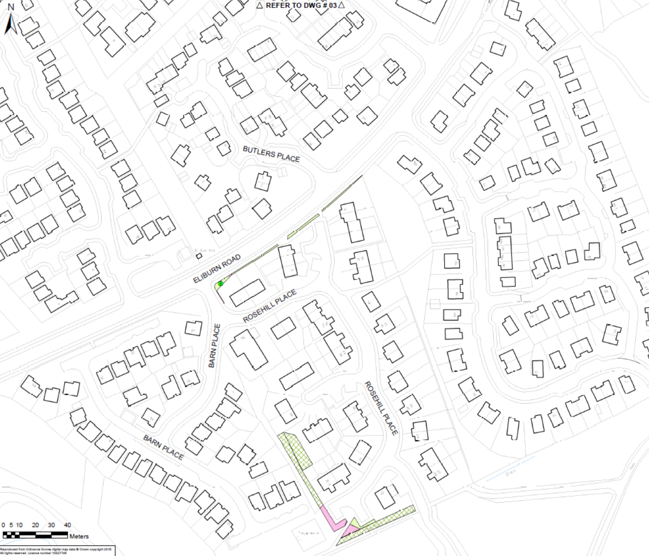 Estate Management map Rosehill