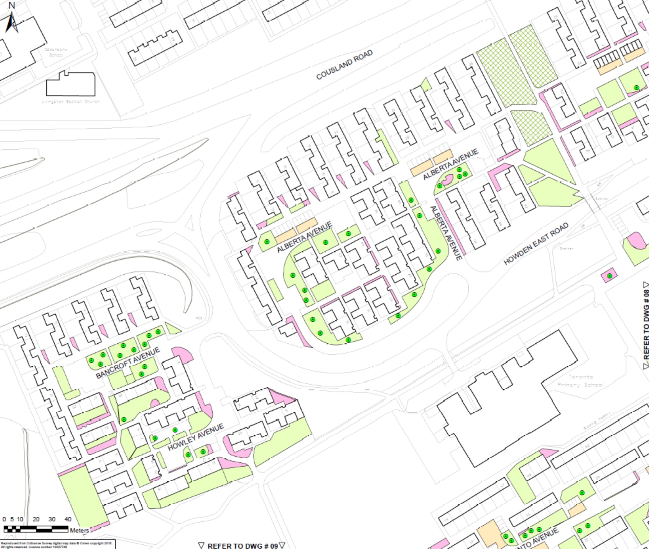 Estate Management map Howden 1