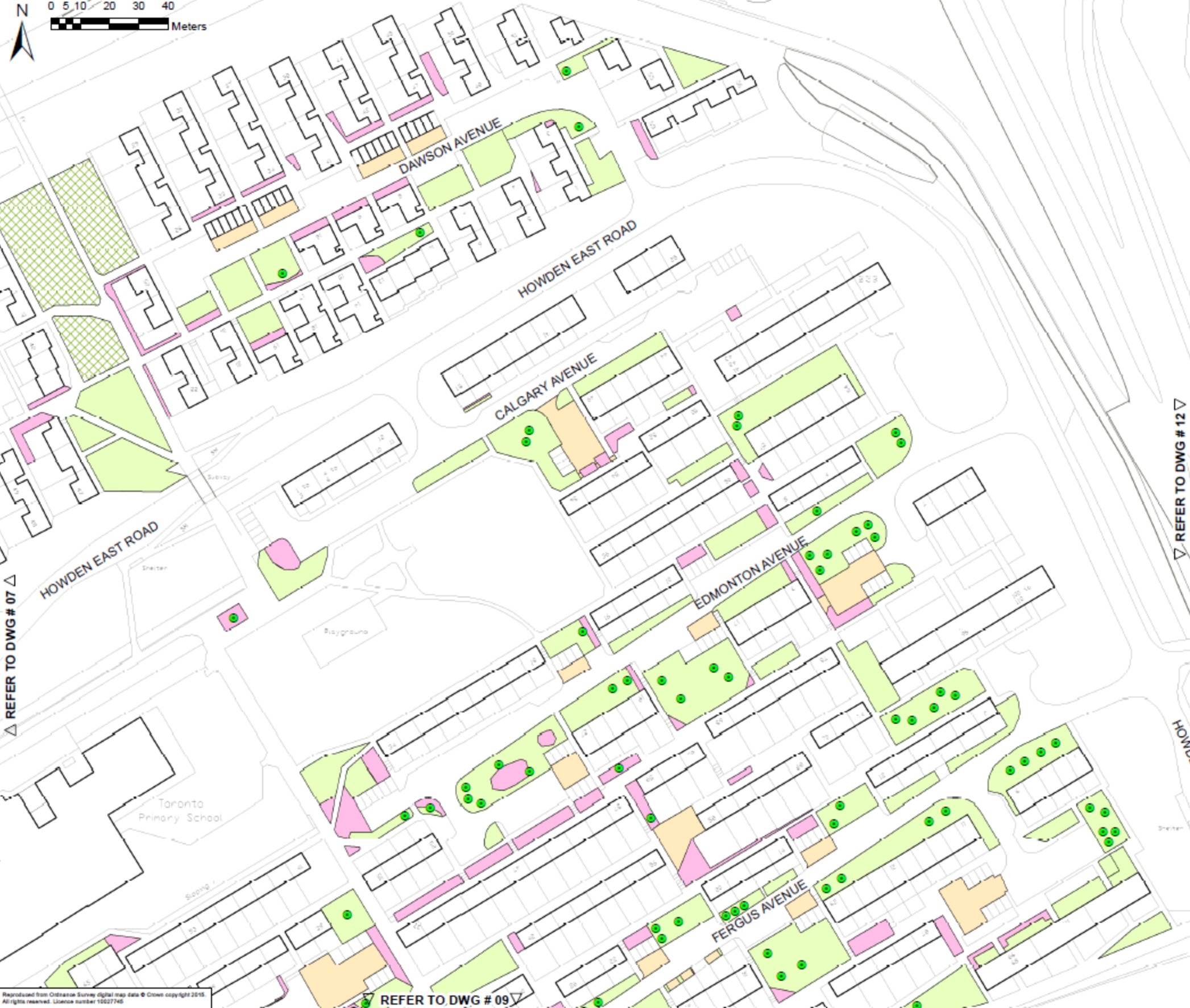 Estate Management map Howden 2